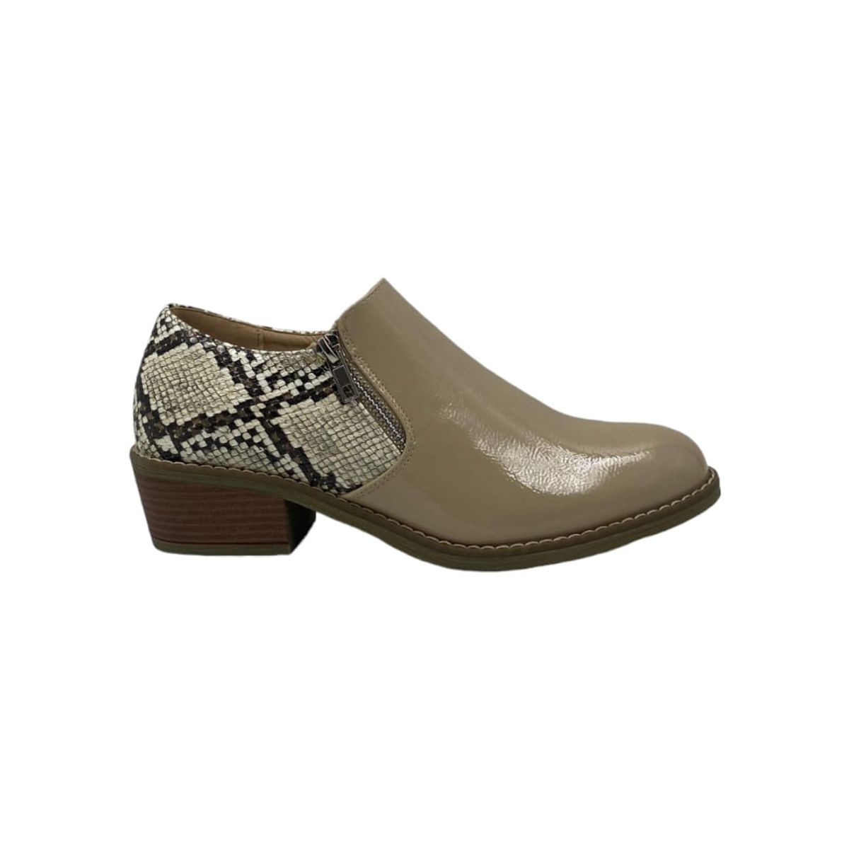 HERIEL - Zapato Beige Print Mujer
