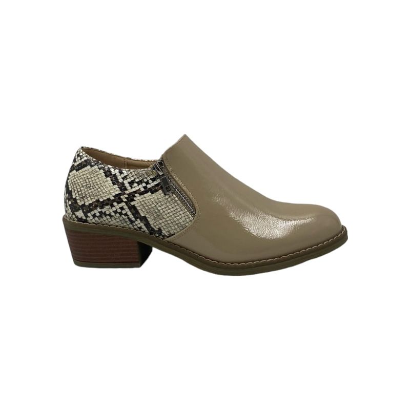 HERIEL - Zapato Beige Print Mujer.