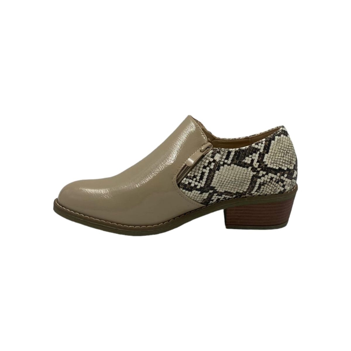 HERIEL - Zapato Beige Print Mujer