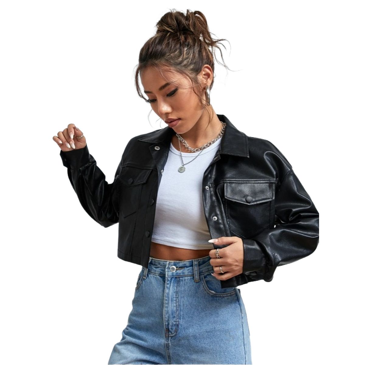 BLWOENS - Chaqueta de invierno mujer - Negro