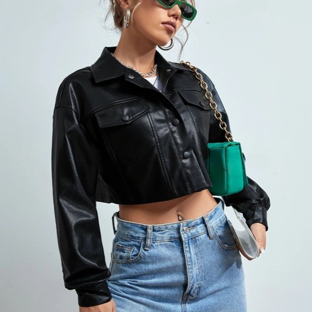 BLWOENS - Chaqueta de invierno mujer - Negro