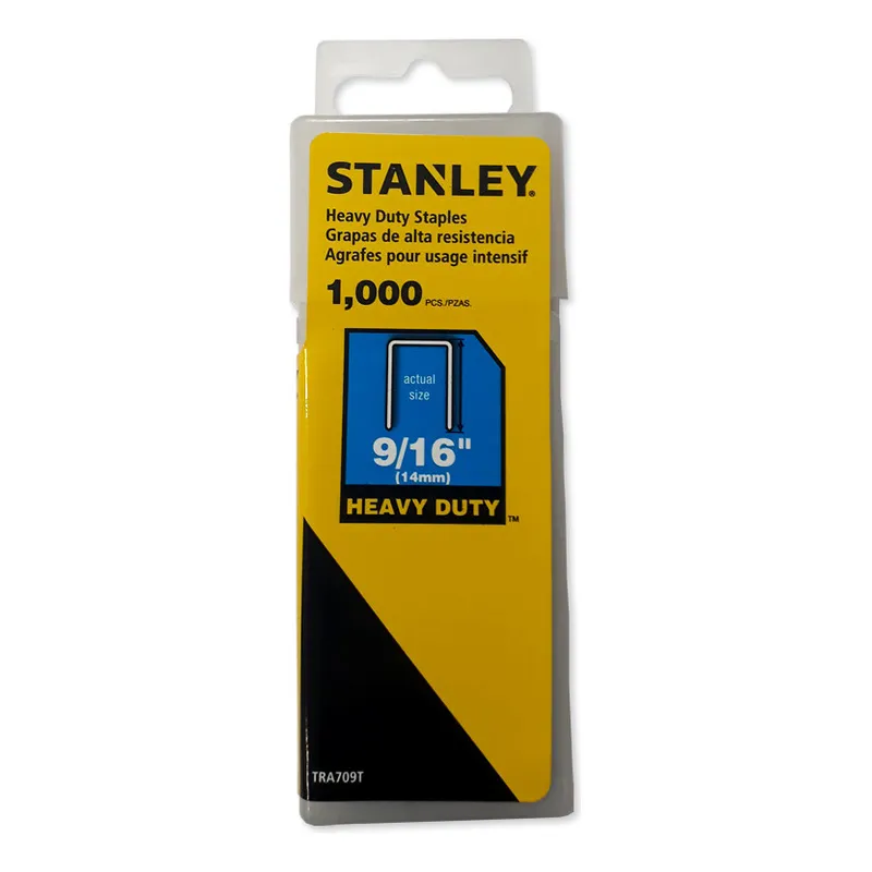 STANLEY - Grapas Stanley 9/16 (14mm) Caja 1000 Unidades Tra709t E.o