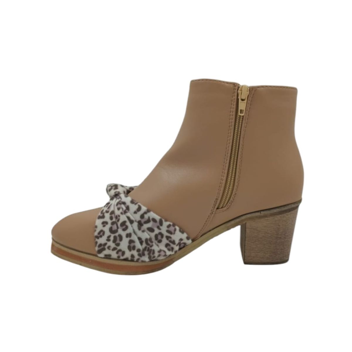 HERIEL - Botín Beige Print  Mujer