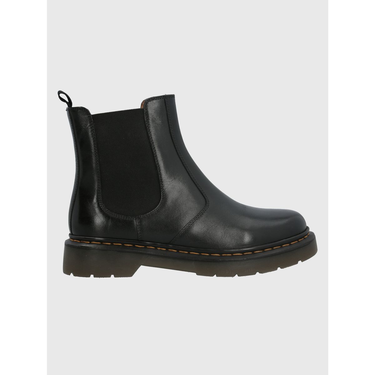 HUSH PUPPIES - Botín Cuero Mujer Mart Negro HUSH PUPPIES
