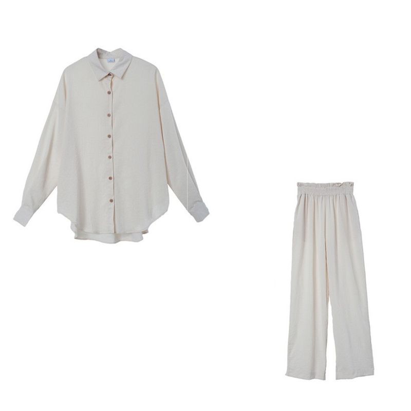 BLWOENS - Blusas y pantalones casuales para mujeres Traje-2 piezas