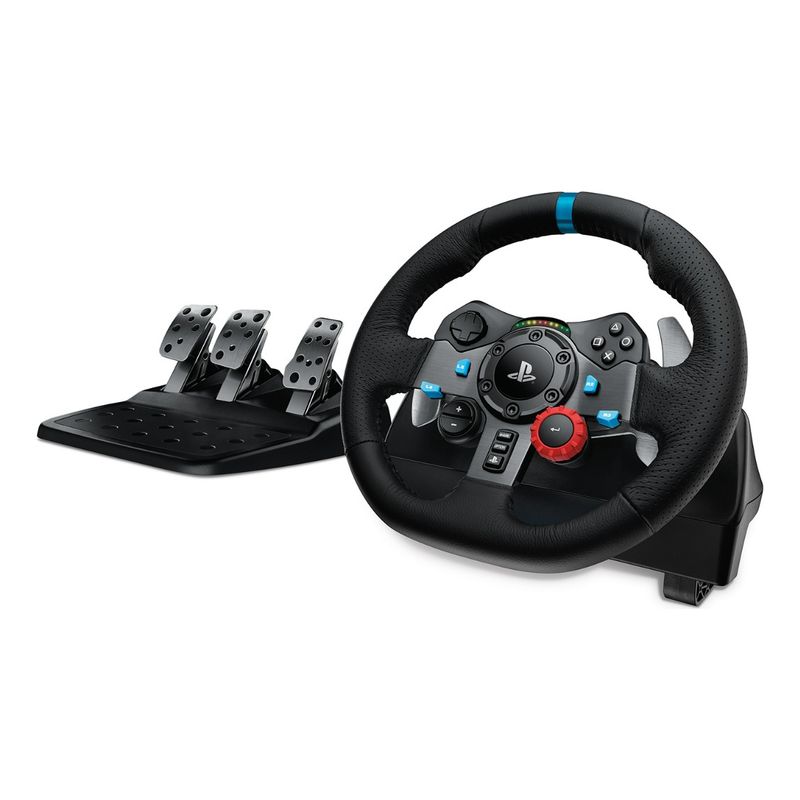METEX - Volante Y Pedalera G29 Driving Force Y Pc Profesional Racing