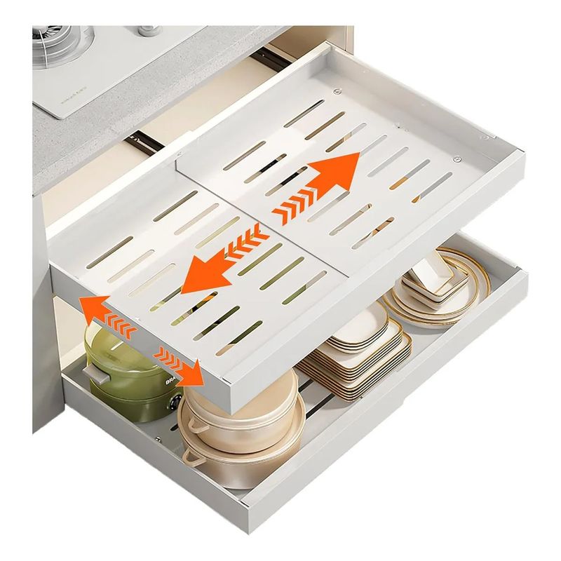 GENERICO - Organizador Extensible Para Gabinetes Extraíbles