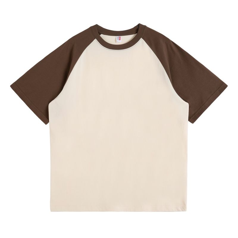 BLWOENS - polera de manga corta de verano para mujeres - Marrón