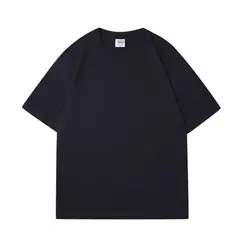 BLWOENS - Polera de manga corta de verano para hombres y mujeres - Negro