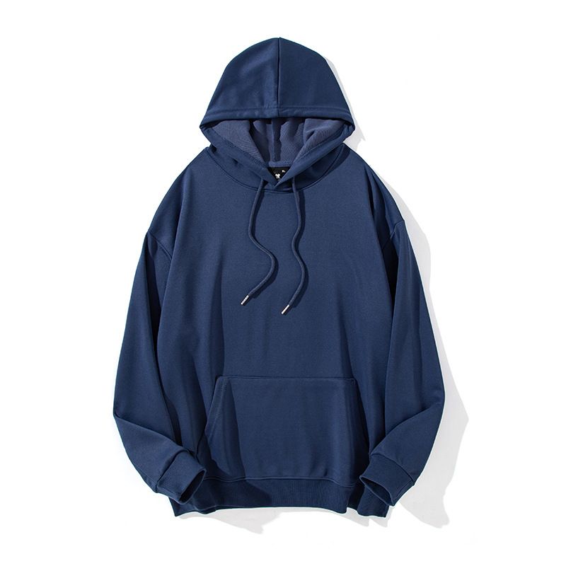 BLWOENS - polera de manga larga para hombres y mujeres en primavera y otoño - Azul