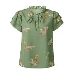 BLWOENS - Polera Mujer - Verde