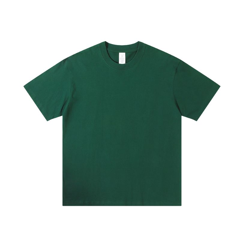BLWOENS - polera de manga corta de verano para hombres y mujeres - Verde