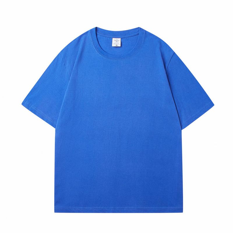 BLWOENS - polera de manga corta de verano para mujeres - Azul