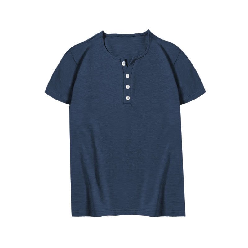 BLWOENS - Polera Manga Corta Hombre - Azul