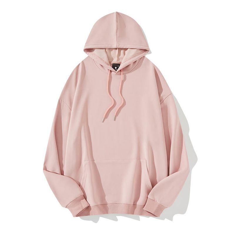 BLWOENS - polera de manga larga para hombres y mujeres en primavera y otoño - Rosa