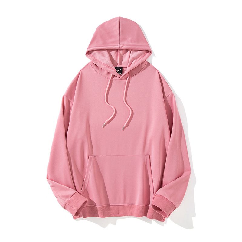 BLWOENS - polera de manga larga para hombres y mujeres en primavera y otoño - Rosa