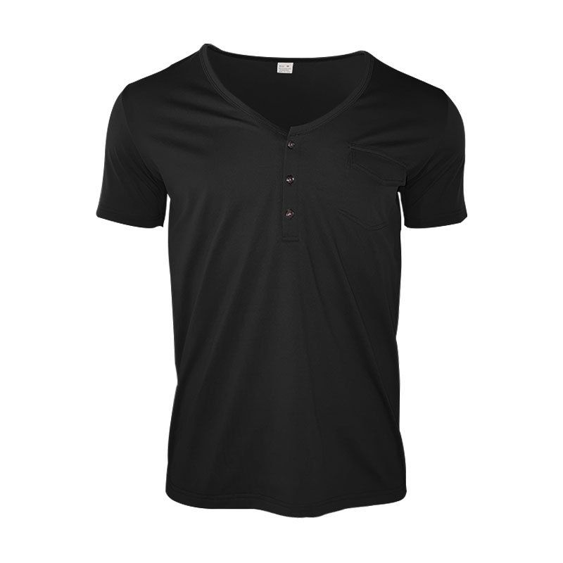 BLWOENS - Polera Manga Corta Hombre - Negro