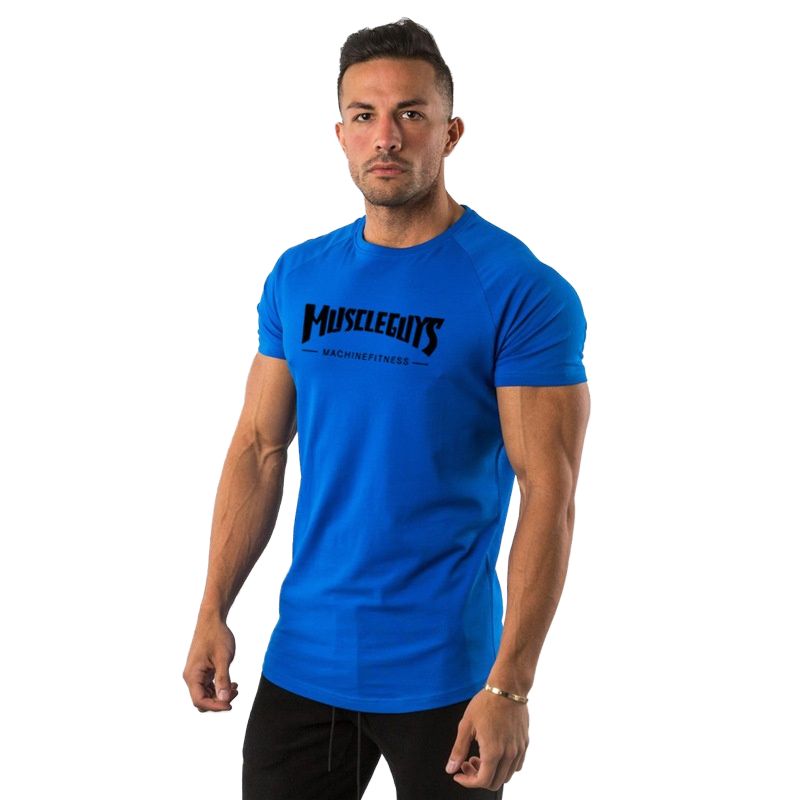 BLWOENS - Polera Hombre de manga corta-Azul