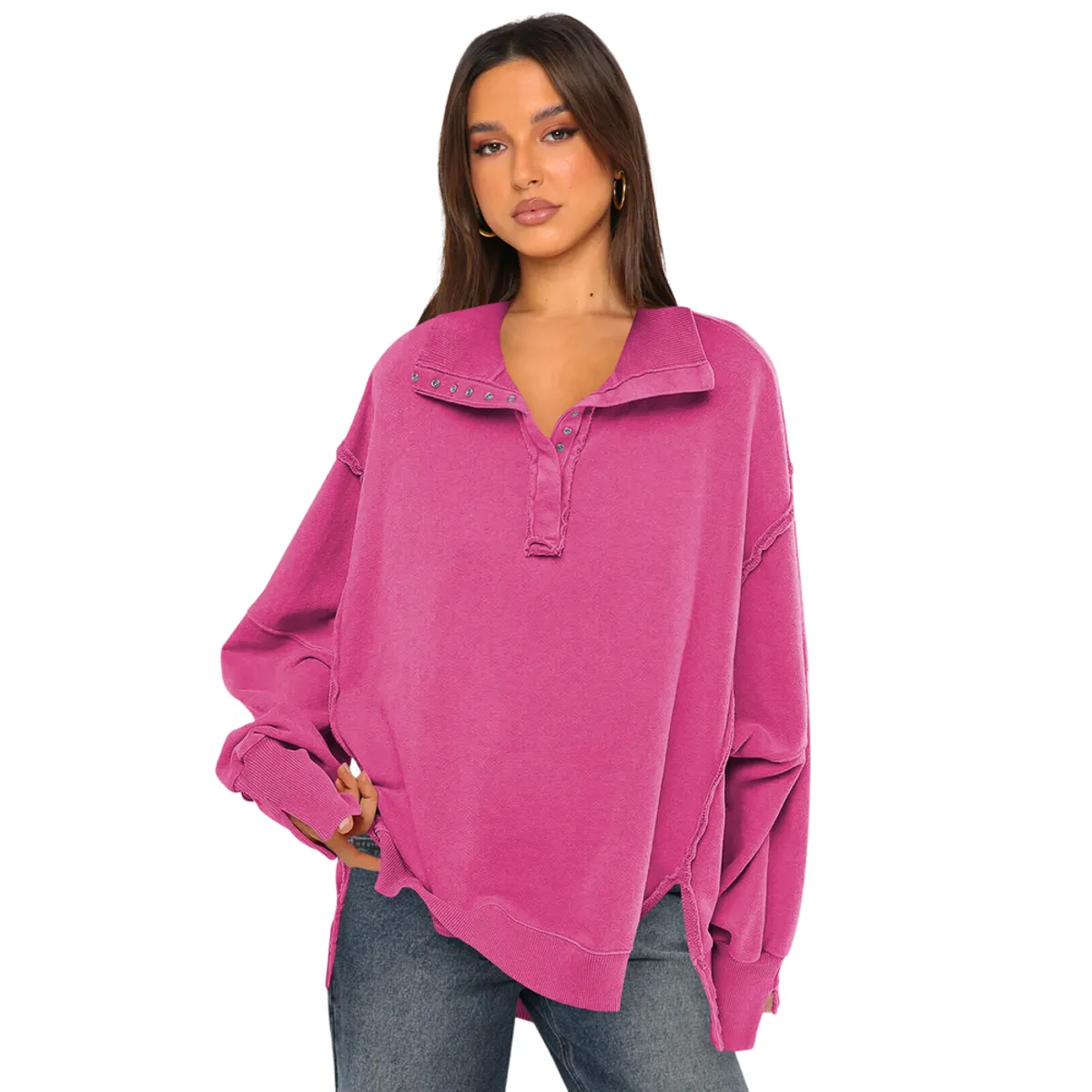 BLWOENS - Polerón Mujer - Rosa