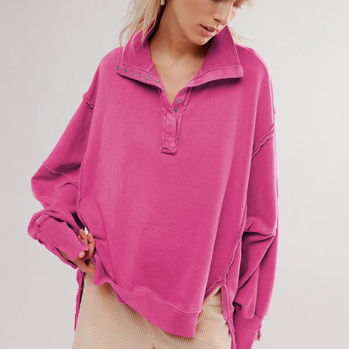 BLWOENS - Polerón Mujer - Rosa