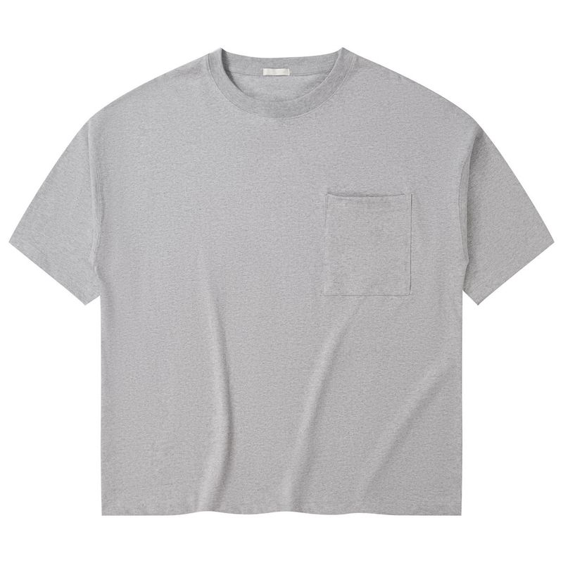 BLWOENS - Polera Manga Corta Hombre - Gris