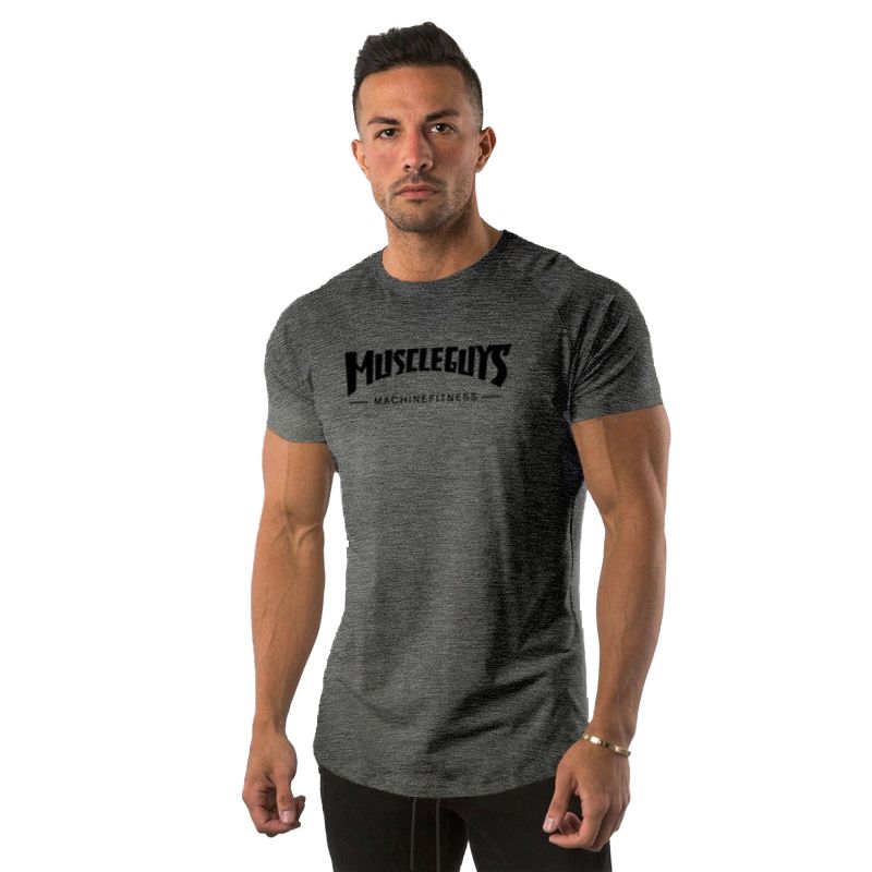 BLWOENS - Polera Hombre de manga corta-Gris