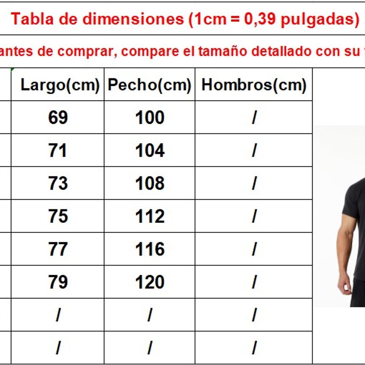 BLWOENS - Polera para hombres Blusa manga corta