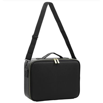 Imagen 2 del producto Maleta de maquillaje portable con espejo luces y correa Proella