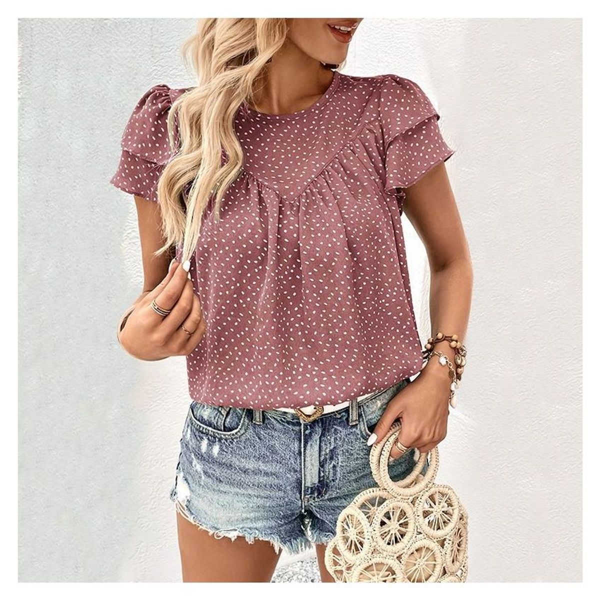 BLWOENS - Camisa de moda para mujeres