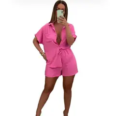 BLWOENS - Blusas y pantalones casuales para mujeres Traje-2 piezas