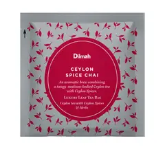 DILMAH - 50 Bolsitas Te Negro Spice Chai Vivid