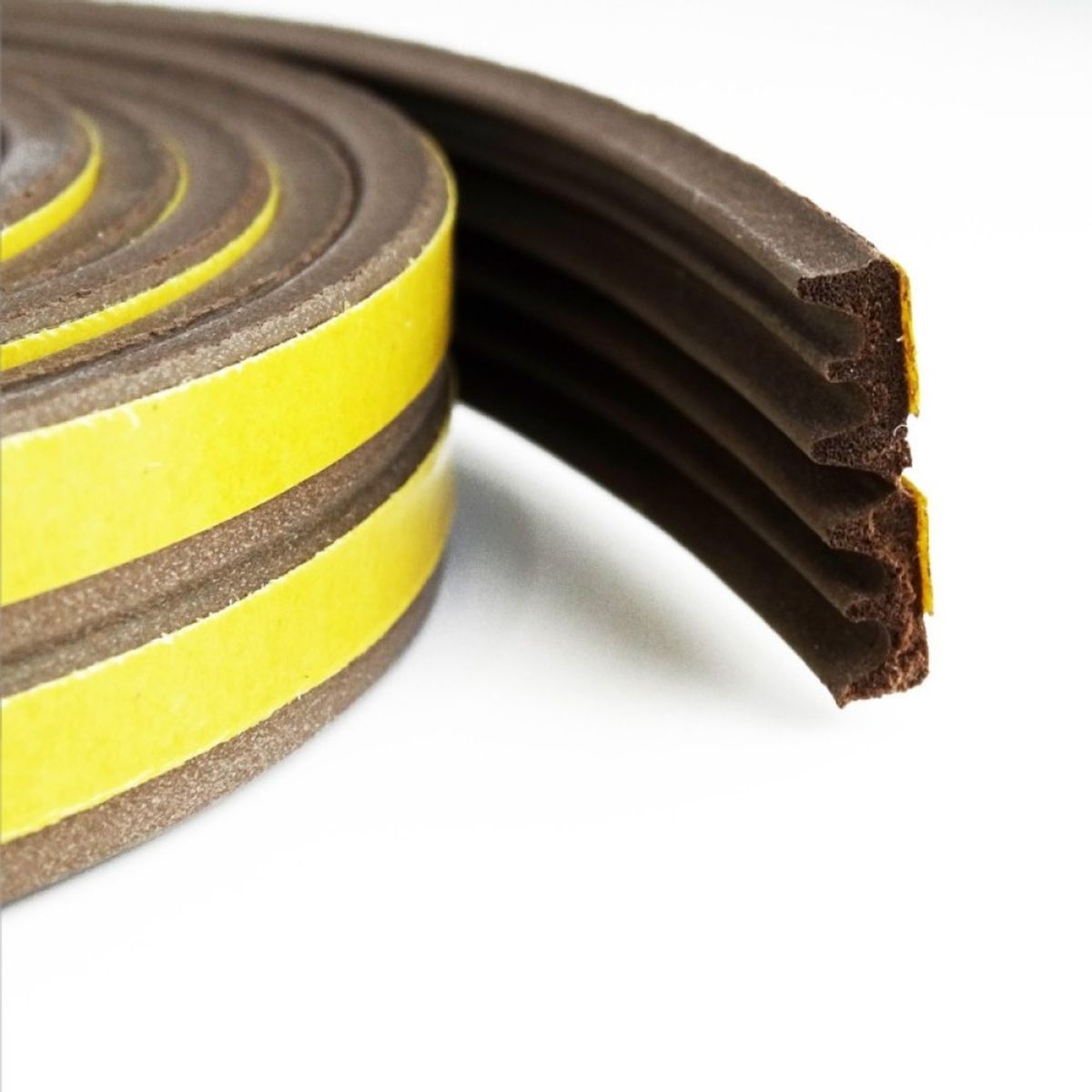 GENERICO - BURLETE PERFILE E HEAVY DUTY EPDM CAFE RAYUN