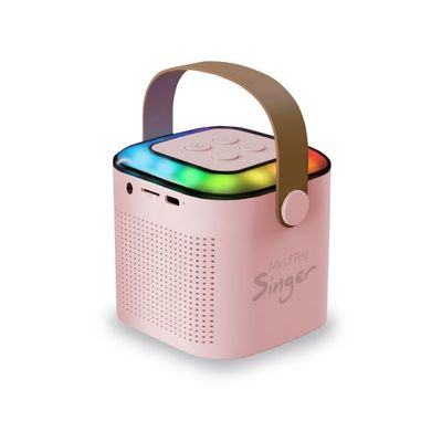 Imagen 2 del producto Parlante Karaoke Infantil 1 Micrófono Rosado/ - 9392 Nexstore