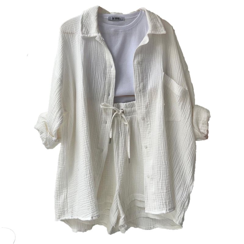 BLWOENS - Blusas y pantalones casuales para mujeres Traje-2 piezas