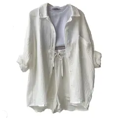 BLWOENS - Blusas y pantalones casuales para mujeres Traje-2 piezas