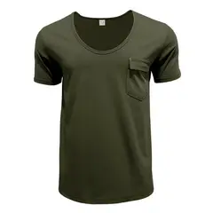 BLWOENS - Polera Manga Corta Hombre - Verde