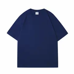BLWOENS - Polera de manga corta de verano para hombres y mujeres - Azul_.