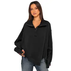 BLWOENS - Polerón Mujer - Negro_.