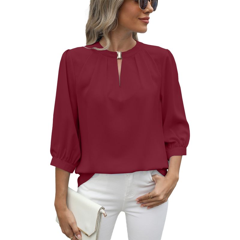 BLWOENS - Polera manga corta Mujer - Rojo_.