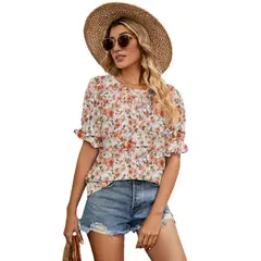 BLWOENS - Polera manga corta Mujer - Naranja
