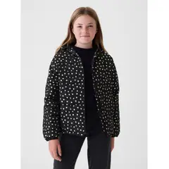 GAP - Chaqueta Niña Puffer Coldcontrol Negro