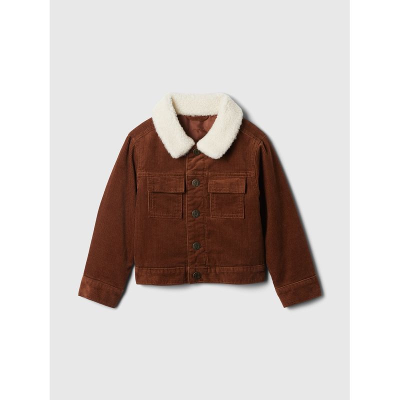 GAP - Chaqueta Toddler Niño Cotelé Café GAP