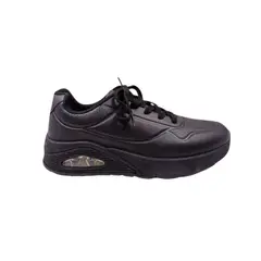 HERIEL - Zapatilla Negra Plataforma Mujer.