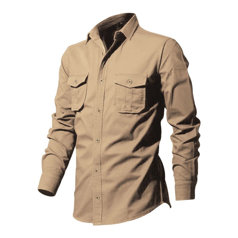 BLWOENS - Camisa Hombre - Beige