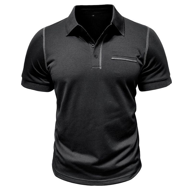 BLWOENS - Polera Hombre de manga corta-Negro_.