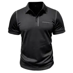 BLWOENS - Polera Hombre de manga corta-Negro_.