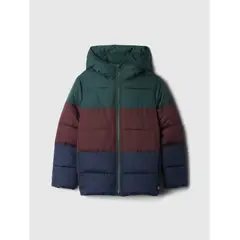 GAP - Chaqueta Niño Puff Verde GAP.