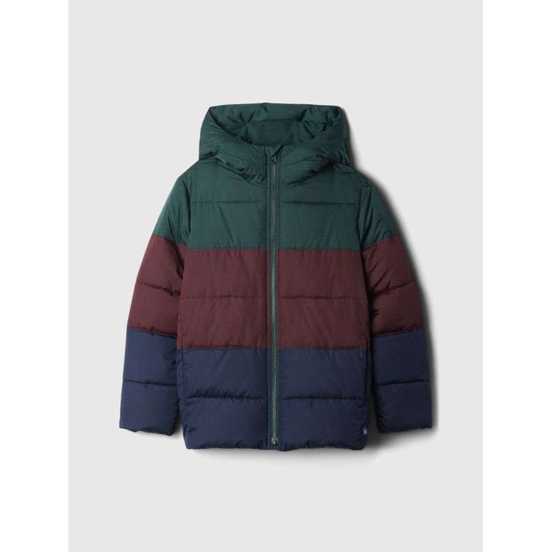GAP - Chaqueta Niño Puff Verde GAP.