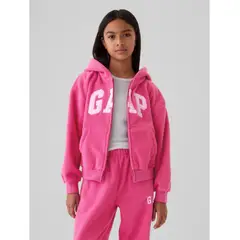 GAP - Polar Niña Logo Con Cierre Rosado