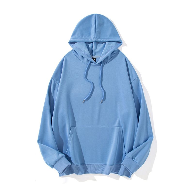 BLWOENS - polera de manga larga para hombres y mujeres en primavera y otoño - Azul